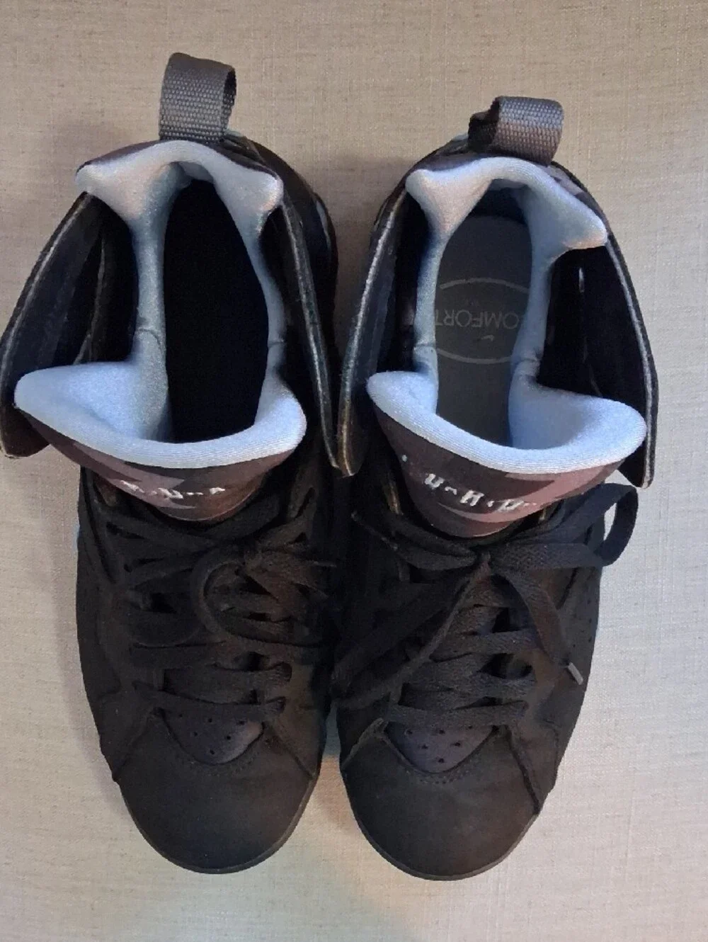 Jordan Black High-Top Sneakers
